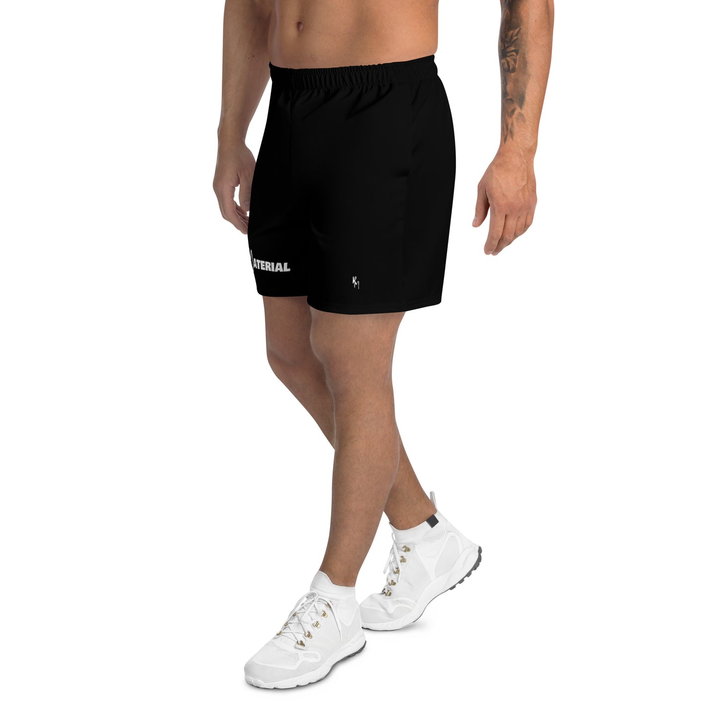 RM Black - Men Recycled Athletic Shorts
