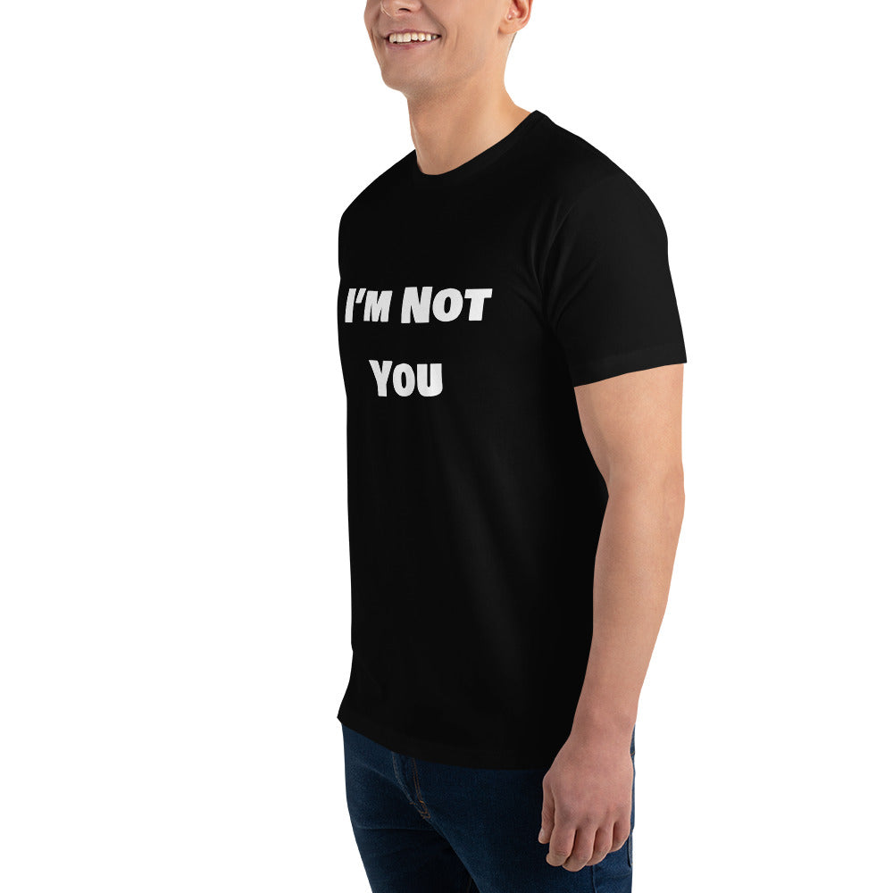 RM Black - Men Short Sleeve T-shirt
