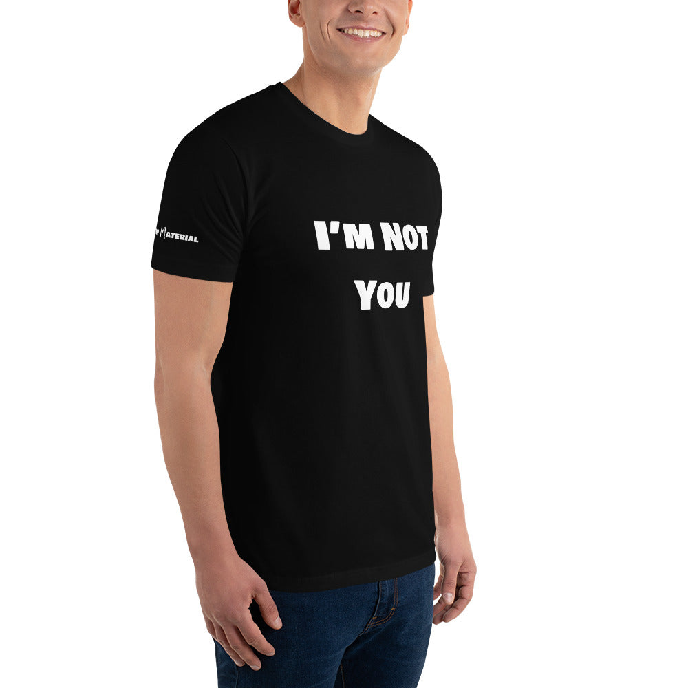 RM Black - Men Short Sleeve T-shirt